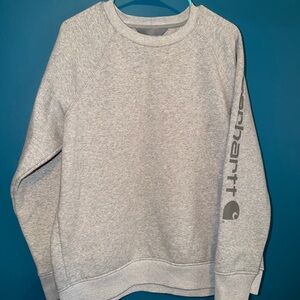 Carhartt Women's Light Gray Sweatshirt